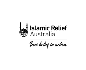 Islamic Relief Australia partner logo at Feur Media House